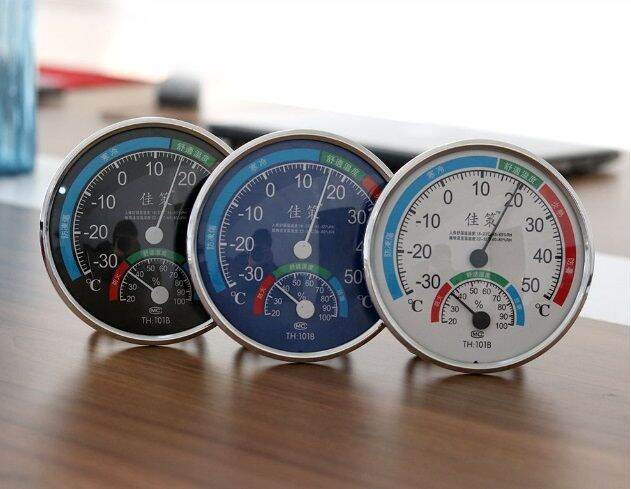 thermometer-hygrometer-เทอร์โมมิเตอร์-และไฮโกรมิเตอร์-เครื่องวัดอุณหภูมิ-เครื่องวัดความชื้น-ที่วัดความชื้น-ปรอทวัดอุณหภูมิ-แบบเข็ม-th-101b