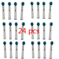 24 Replacement Brush Heads For Oral-B Electric Toothbrush Fit Advance PowerPro Health3D ExcelVitality Precision Clean