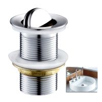 Bathroom Basin Sink Drain Plugs Flip Top Kitchen Sink Strainer Shower Drain Stopper Without Overflow Bathroom Accessaraies