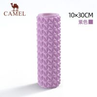 CAMEL ลูกกลิ้งโฟมคอลัมน์โยคะเครื่องยืดกล้ามเนื้อน่องที่ช่วยออกกำลังกายฟิตเนส