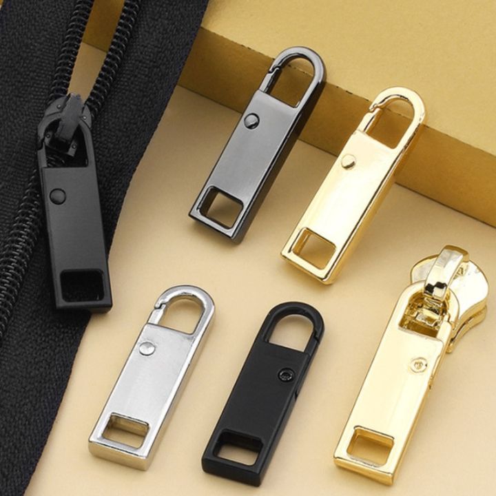 ◇▭卐 2Pcs Zippers Puller Tab Replacement Metal Zipper for