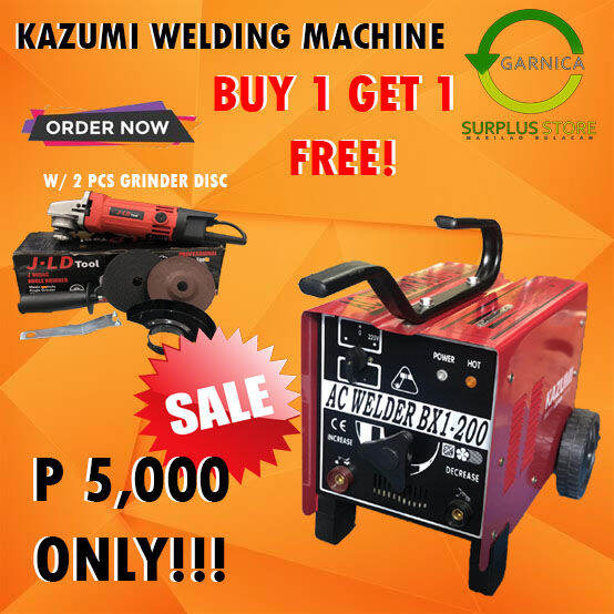 KAZUMI JAPAN Welding Machine 200amp W/ Free Grinder Lazada PH