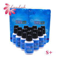 10 Bottles SKY S+ Glue Individual Fast Drying Eyelash Extensions Glue Black Cap 5ml Korea Adhesive Black Beauty Shop Tools