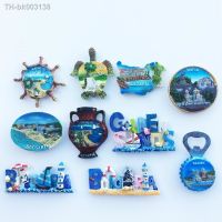 ☑卐 Europe Bulgaria Tourist Fridge Magnet Souvenir Hand-painted Decorative Arts and Crafts Refrigerator Magnets Home Decoration