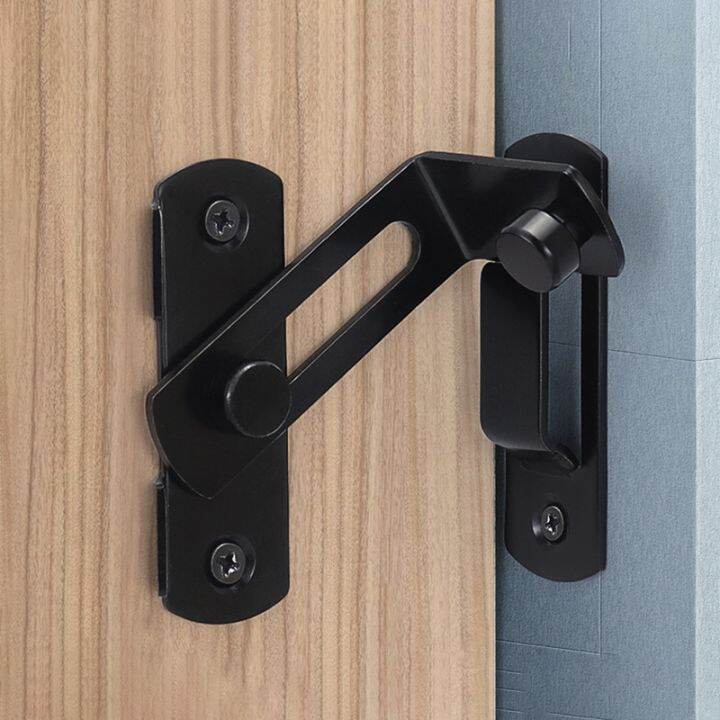 Sliding Barn Door Latch Stainless Steel for Locking Wardrobe Barn Door