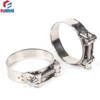 ☈♦ 1pcs 140-187mm 201Stainless Steel Hose Clips Fuel Hose Pipe Clamps Worm Drive Durable Anti-oxidation Pipe Fasteners Clamps