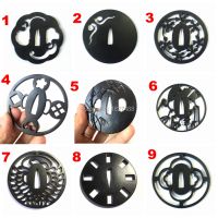 Good Quallty Metal Crafts Iron Tsuba Hand Guard for Japanese Samurai Katana/Wakizashi/Tanto Sword DIY Accessories Free Seppa