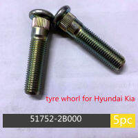 5ชิ้นล้อแม็กถั่วยาง Whorl สำหรับ Hyundai Santa Fe Verax IX55 517522B000 51752-2B000