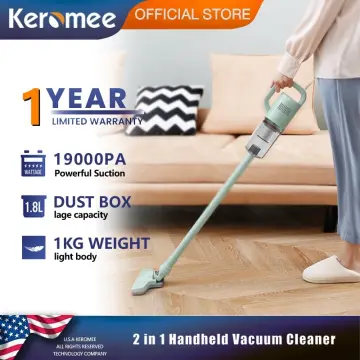  KEROMEE Steam Mop and Corded Vacuum Cleaner