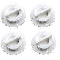 4X New Water Valve Deck Drain Scupper Drain Valve Outlet for Marine Boat Raft Yacht