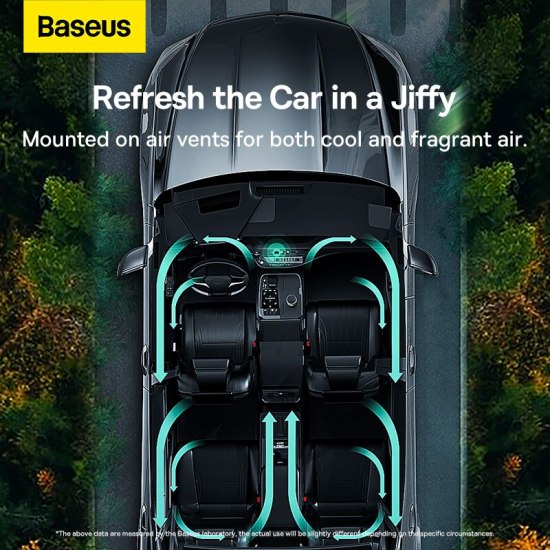 Baseus metal car air freshener for auto interior accessories car perfume - ảnh sản phẩm 4