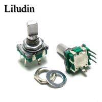 【⊕Good quality⊕】 LINCO 5Pcs 15มม.4แกนหมุน Encoder จับความยาวรหัสสวิทช์/Ec11/ดิจิตอลสวิทช์5pin