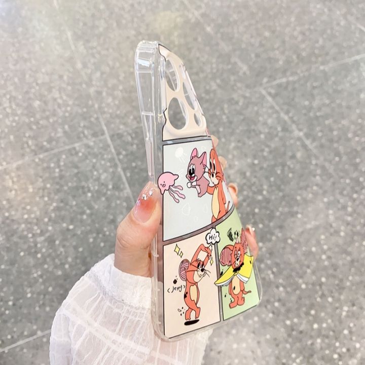 เคสสำหรับ-oppo-reno-7-7z-lite-int-8-8t-10-pro-plus-a1-pro-a17-a98ค้นหา-x5-lite-f21-pro-4g-5g-แฟชั่นเท่ๆลายการ์ตูนเคสโทรศัพท์แบบใสปิดคลุมป้องกันการกระแทกนิ่ม