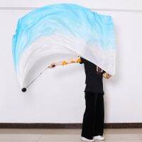 【YD】 Silk Scarf with Poi Colorful Flag Streamer Belly Practice Prpos Veil Color 1 veil