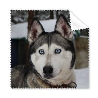 Dog Animal Snow Husky Photography Cleaning Cloth Phone Screen Glasses Cleaner 5pcs Lens Cleaners