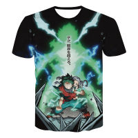 อะนิเมะ My Hero Academia 3D พิมพ์ T เสื้อ My Hero Academia แฟชั่นสบายๆเสื้อยืดผู้ชายผู้หญิง Hip Hop Streetwear T เสื้อ Tee Tops