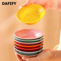 DAFIFY 4นิ้วจานซอสถั่วเหลืองเซรามิกพอร์ซเลนจานจุ่มบาร์บีคิว