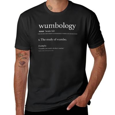 The Study Of Wumbo T-Shirt Anime T-Shirt Cute Clothes Plus Size Tops Black T Shirts Mens Graphic T-Shirts Big And Tall
