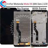 5.5 ต้นฉบับสำหรับ Motorola Moto E6จอแสดงผล LCD แบบสัมผัสหน้าจอประกอบดิจิทัลสำหรับ XT2005-3 E6 Moto XT2005-1 LCD