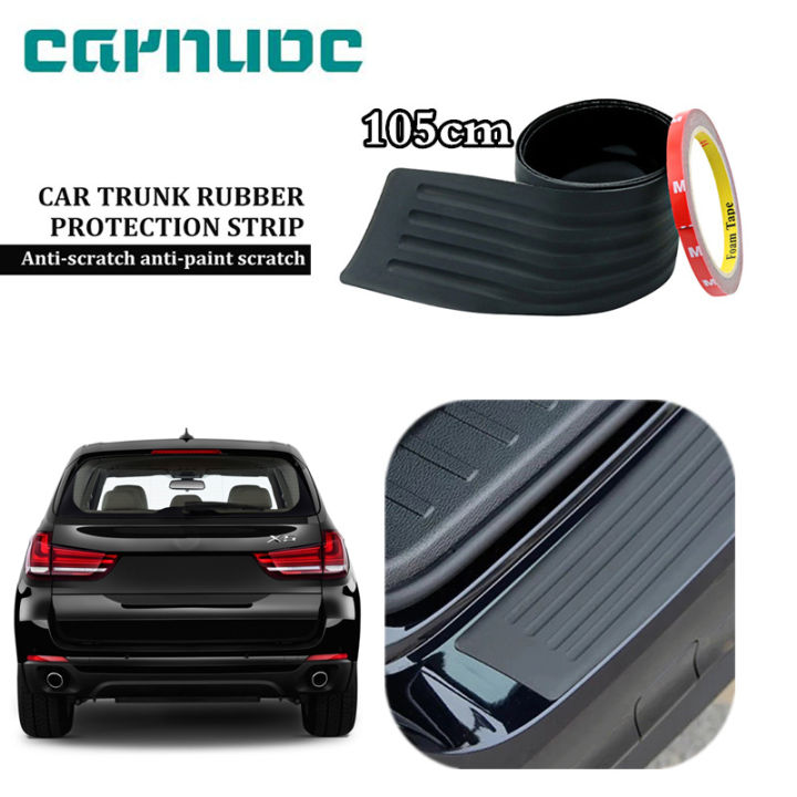Car Trunk Door Sill Plate Protector Guard Strips Rear Bumper Tape