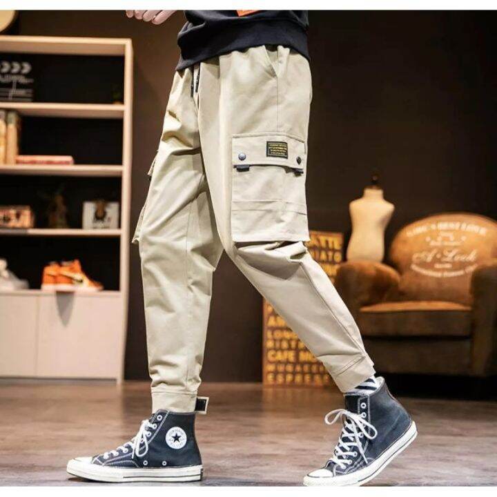 4 Pocket Jogger Pants Korean Style Unisex Lazada PH