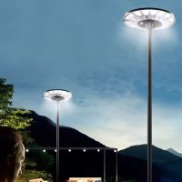 LIGHTLAB  พร้อมส่ง!! ไฟ led ufoไฟโซล่าเซลล์ UFO Solar Light 700,000W ไฟถนนLED โซล่าเซลล์ แสงขาว/วอร์มไวท์ รับประกัน 1ปี