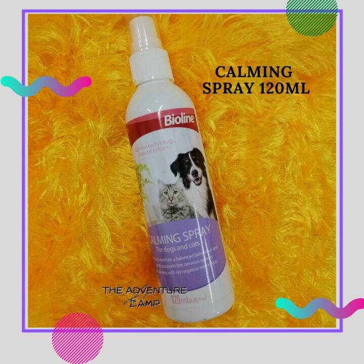 T4K BIOLINE Pet Calming Spray Destress Spray Relaxing Spray Dog And Cat
