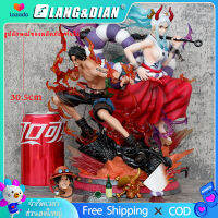 LANGDIAN One Piece ACE รุ่น Yamato รุ่น，30CM PVCโมเดลวันพีช，ตุ๊กตาการ์ตูนญี่ปุ่น