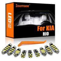 Zoomsee Canbus สำหรับ KIA Rio 1 2 3 4 DC JB UB YB 2001-2017 2018 2019 2020 2021 2022ยานพาหนะ LED ภายในโดมแผนที่ลำต้นแสงชุด