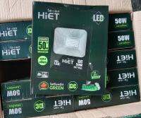 HiETแสงสีเขียว 50W.ใฟจับหมึก ยี่ห้อ ไฮ-เอท LED ไฟล่อหมึก อลูมิเนียมหล่อขึ้นรูปทนทานทนกัดกร่อนสูง อายุการทำงานของโคมไฟLED:&amp;gt; 50,000 ชั่วโมง