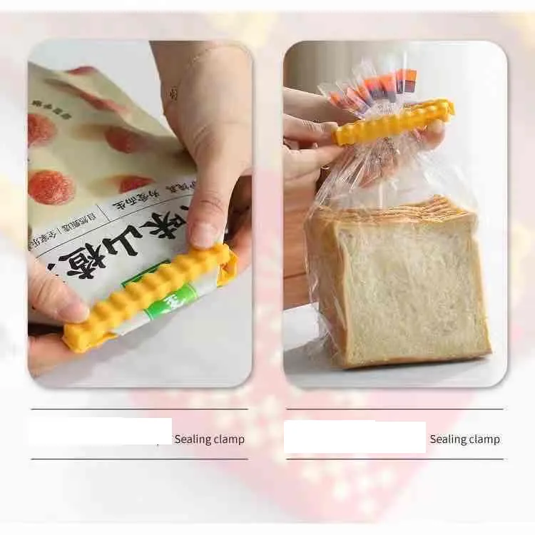 Cute French Fries Sealing Clip Plastic Sealing Clip Snack - Temu