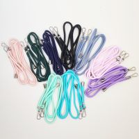 Dual Clip Rope Crossbody Lanyard Tether For Mobile Phone 160cm 6mm Detachable Adjustable Strap Bold Long Neck Hang Hook Cord