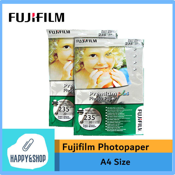 FujiFilm A4 Photo Paper Linen, Satin, Rough Satin, RC Glossy Lazada PH
