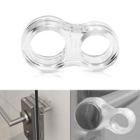 【CW】 Transparent Shockproof Silica Gel Door Handle Buffer Stopper Baby Safety Children Protection