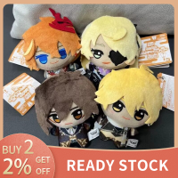 【พร้อม!】2022ใหม่ Genshin ผลกระทบ Plushie พวงกุญแจจี้ Zhongli Xiao Tartaglia ยัดตุ๊กตานุ่มของเล่นเกมอะนิเมะกระเป๋าพวงกุญแจสำหรับของขวัญ5นิ้ว