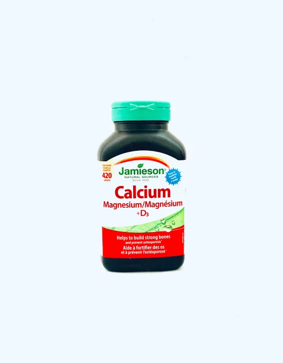 Jamieson Calcium Magnesium+d3 ( 420 Caplets ) Expiry Date 9/2024 ...