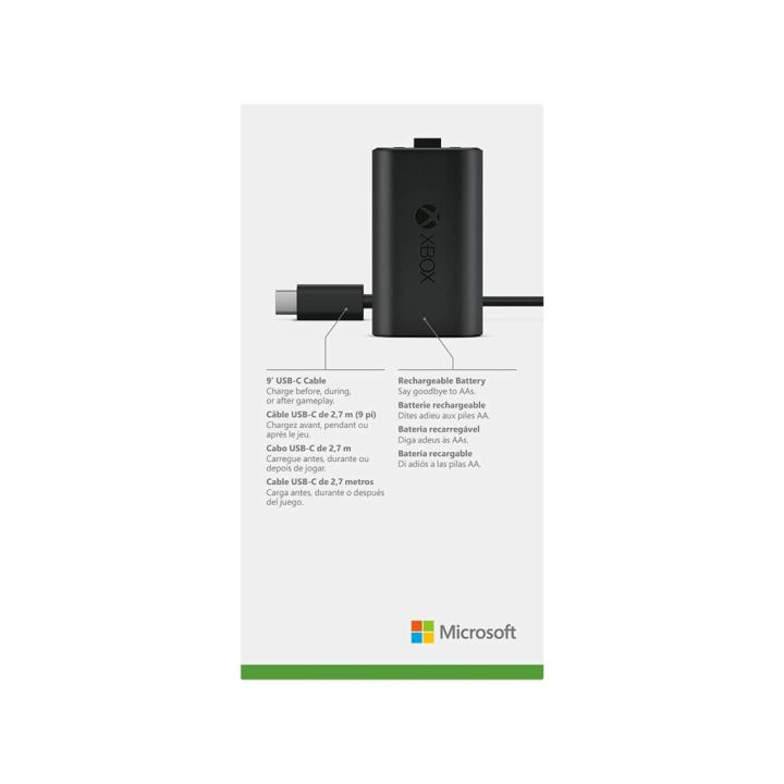 ของแท้-แบตเตอรี่จอย-xbox-series-x-rechargeable-battery-usb-c-cable-warranty-1-month