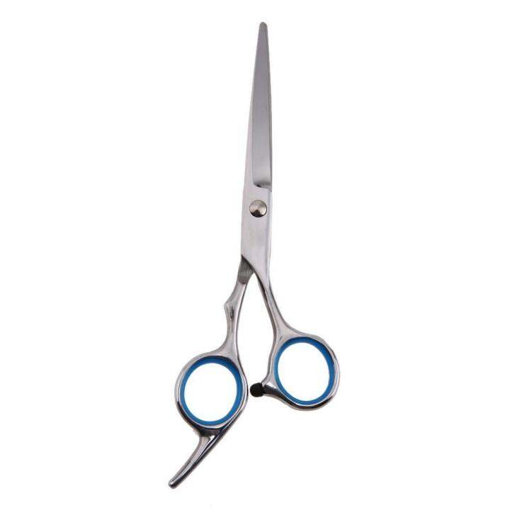 pet-เซ็ต-6-นิ้วกรรไกรสัตว์เลี้ยงกรรไกรตัดขนสำหรับสุนัข-สีฟ้า-pet-scissors-pet-dog-grooming-shears-tool-blue