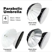 Selens Parabolic ฝาครอบตัวรับแรกกระแทกแบบนิ่ม85/105/130/165CM ชุดอุปกรณ์ถ่ายภาพสำหรับร่มซอฟท์แสง