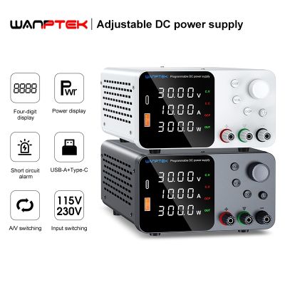 Wanptek DC Laboratory Power Supply 30V 10A Encoder Adjustment Voltage Regulator Bench Switching Power Supply Adjustable 60V 5A ( HOT SELL) tzbkx996