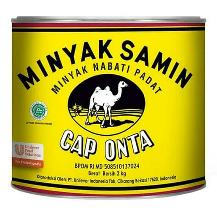 Minyak Samin Cap Onta Minyak Nabati Padat Cap Onta 2 Kg Lazada Indonesia