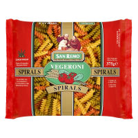 San Remo Vegeroni Spirals  No.121 375g ซานรีโม่เวจเจอโรนี่ สไปรัล เบอร์ 121 ขนาด 375 กรัม (3220)