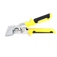 Sheet Metal Bending Pliers Crimping Tool Hand Seamer Wide Jaw Straight Elbow