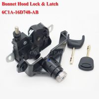 ▨✣ Bonnet Hood Lock Latch Complete Set with 2 Keys For Ford Transit MK7 2006 - 2011 6C1A-16D748-AB 8T1A-16700-AA