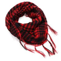 ❁☸✟ 95x95cm Outdoor Hiking Scarves Military Arab Tactical Desert Scarf Army Headshawl with Tassel for Men Women Bandana Scarf Mask