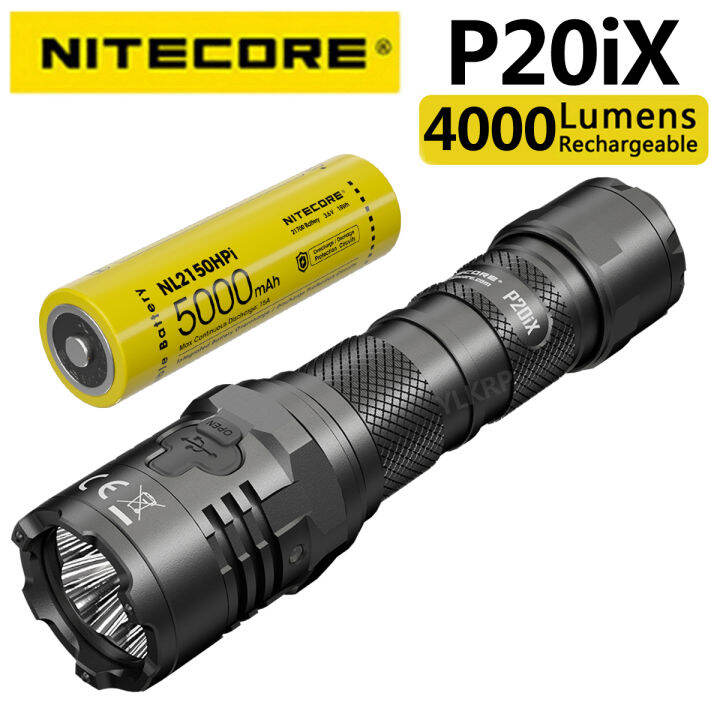 ijer Shop NITECORE P20iX 4000 lumens Generation X strong light