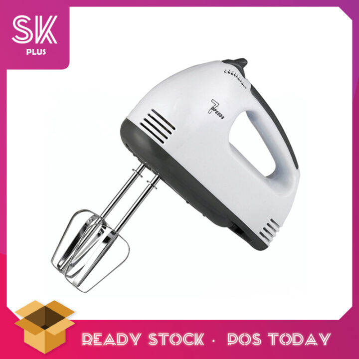 SKPLUS Scarlett 7 Speed Portable Baking Hand Mixer Fulfilled by