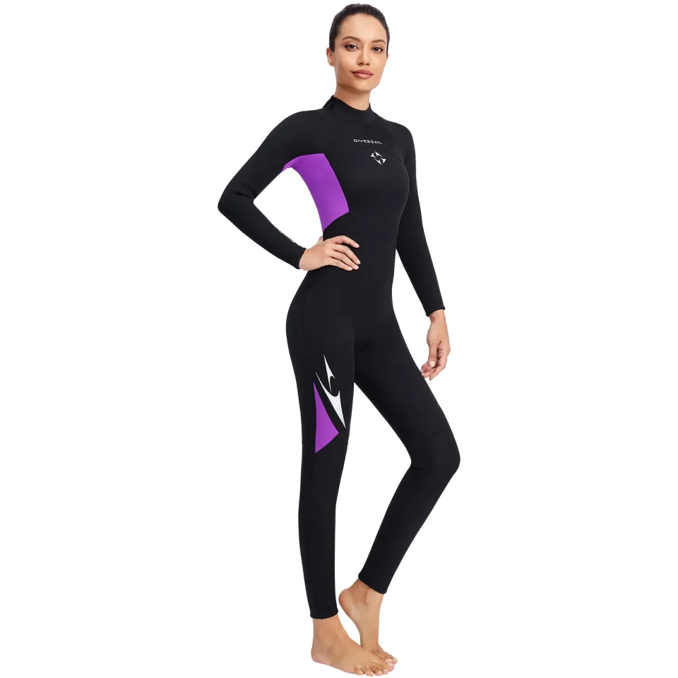 3mm Neoprene Women Full Body Scuba Dive Wet Suit Wetsuits Winter Swim  Surfing Snorkeling Spearfishing Water Sports Water Ski