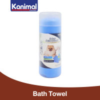 Kanimal Deluxe Bath Towel Highly Absorbent PVA Shower Towel, Fast Dry For Dogs, Cats and Rabbits Size L 60x40 cm.