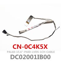 New PAL60 DC02001IB00 CN 0C4K5X Lvds Cable For Dell Latitude E6520 Lcd Lvds Cable (1CH)